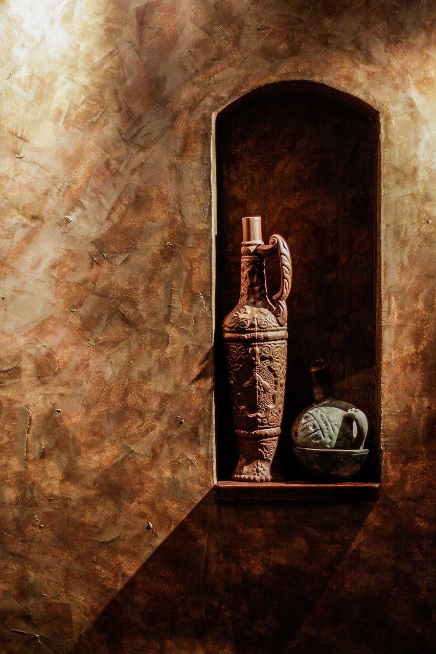 wine, bottles, brown