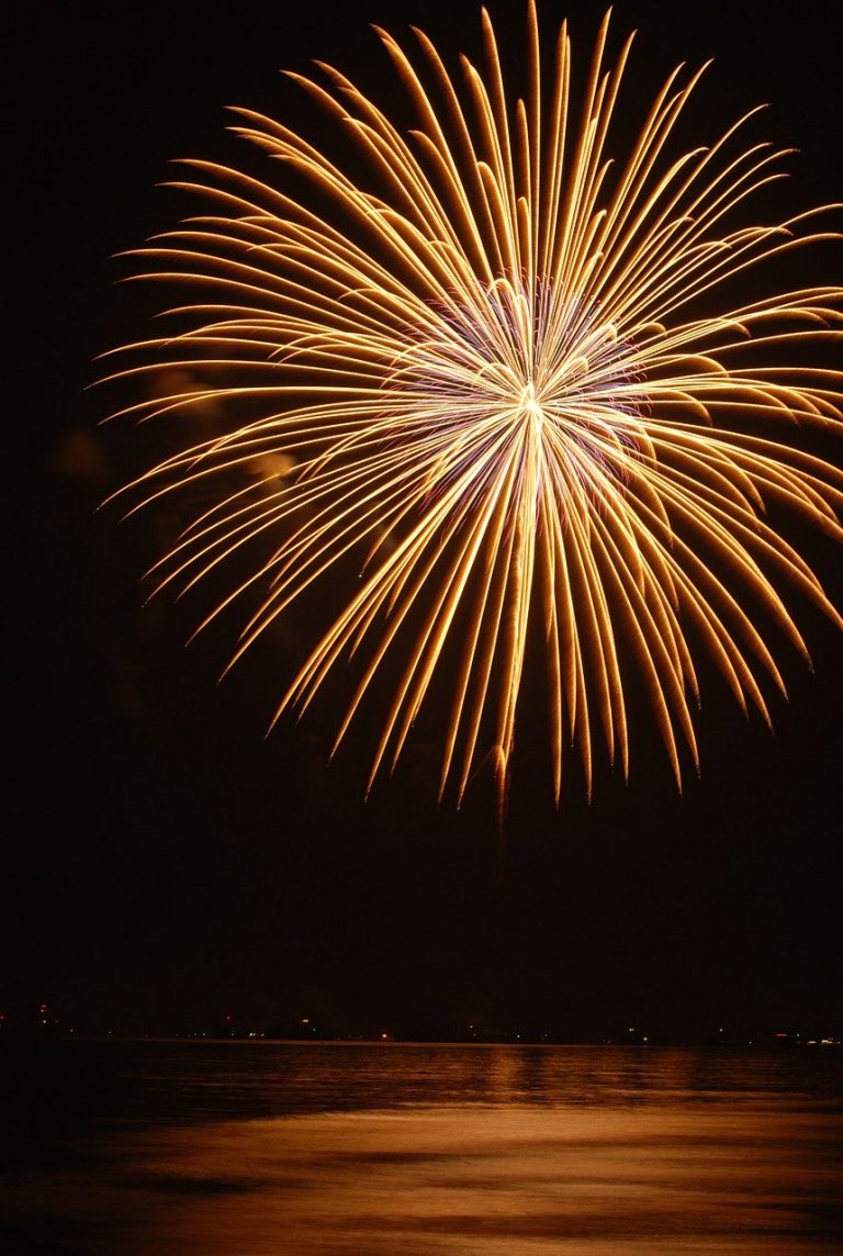 firework, festival, thailand